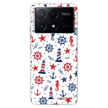 Picasee silikónový prehľadný obal pre Xiaomi Poco X6 Pro - Sailor Vibes