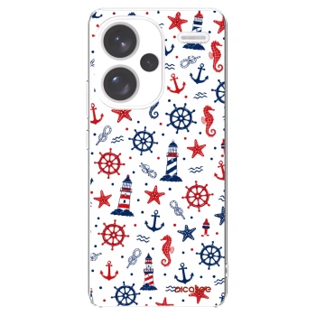 Picasee silikónový prehľadný obal pre Xiaomi Redmi Note 13 Pro+ 5G - Sailor Vibes