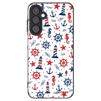 Picasee silikónový čierny obal pre Samsung Galaxy A25 A256B 5G - Sailor Vibes