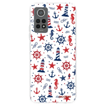 Picasee silikónový prehľadný obal pre Xiaomi Redmi Note 12 Pro 4G - Sailor Vibes