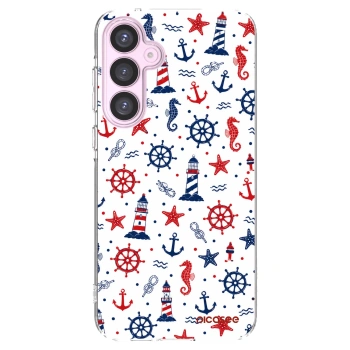 Picasee silikónový prehľadný obal pre Samsung Galaxy A55 5G A556B - Sailor Vibes
