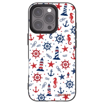 Picasee silikónový čierny obal pre Apple iPhone 16 Pro - Sailor Vibes