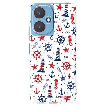 Picasee silikónový prehľadný obal pre Xiaomi Redmi 13C 5G - Sailor Vibes