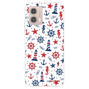 Picasee silikónový prehľadný obal pre Motorola Moto G53 5G - Sailor Vibes