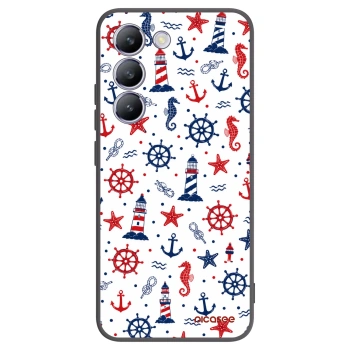Picasee silikónový čierny obal pre Vivo V40 SE 5G - Sailor Vibes