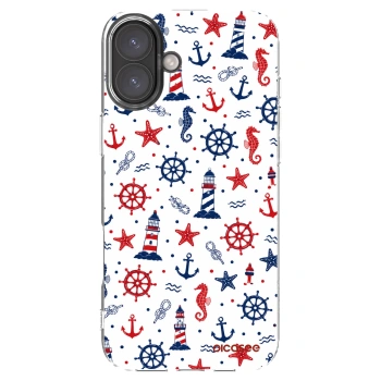 Picasee silikónový prehľadný obal pre Apple iPhone 16 Plus - Sailor Vibes