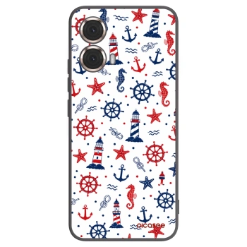 Picasee silikónový čierny obal pre Motorola Moto G85 - Sailor Vibes