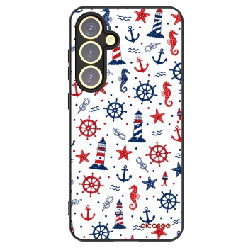 Picasee silikónový čierny obal pre Samsung Galaxy S24 FE S721B - Sailor Vibes