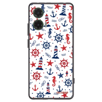 Picasee silikónový čierny obal pre Motorola Moto G35 5G - Sailor Vibes