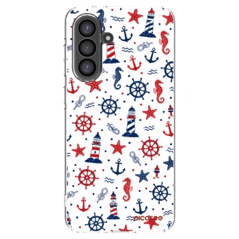 Picasee silikónový prehľadný obal pre Samsung Galaxy A56 5G A566B - Sailor Vibes