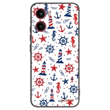 Picasee silikónový čierny obal pre Motorola Moto G05 - Sailor Vibes