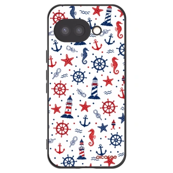 Picasee silikónový čierny obal pre Google Pixel 9a - Sailor Vibes
