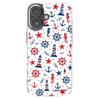 Picasee silikónový prehľadný obal pre Apple iPhone 17 - Sailor Vibes