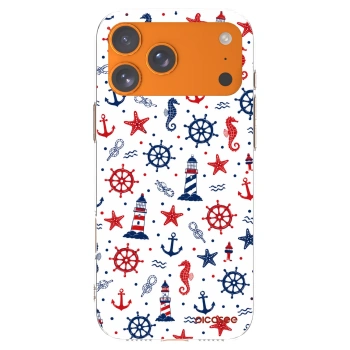 Picasee silikónový prehľadný obal pre Apple iPhone 17 Pro Max - Sailor Vibes