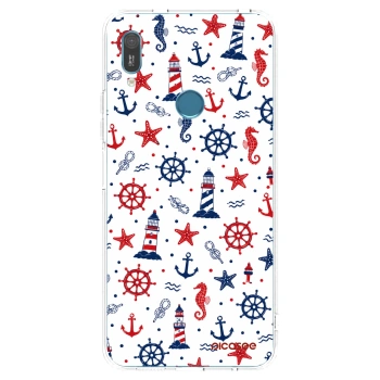 Picasee silikónový prehľadný obal pre Huawei Y6 2019 - Sailor Vibes