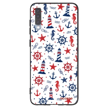 Picasee silikónový čierny obal pre Samsung Galaxy A70 A705F - Sailor Vibes