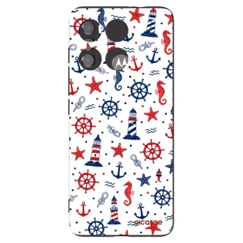 Picasee silikónový čierny obal pre Motorola Edge 60 5G - Sailor Vibes