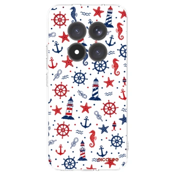 Picasee silikónový prehľadný obal pre Xiaomi Redmi Note 15 Pro+ - Sailor Vibes