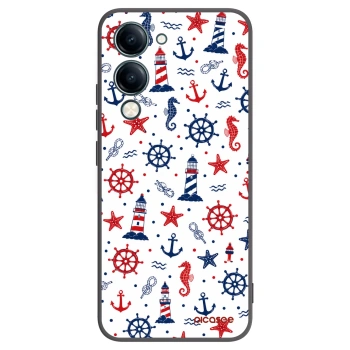 Picasee silikónový čierny obal pre Vivo Y29s 5G - Sailor Vibes
