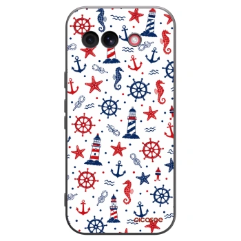 Picasee silikónový čierny obal pre Google Pixel 10a - Sailor Vibes