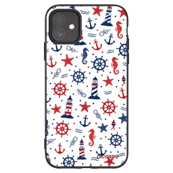 Picasee silikónový čierny obal pre Apple iPhone 11 - Sailor Vibes