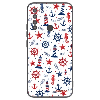 Picasee silikónový čierny obal pre Xiaomi Redmi Note 8 - Sailor Vibes