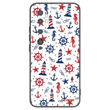 Picasee silikónový čierny obal pre Xiaomi Mi Note 10 (Pro) - Sailor Vibes