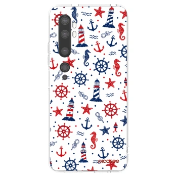 Picasee silikónový prehľadný obal pre Xiaomi Mi Note 10 (Pro) - Sailor Vibes