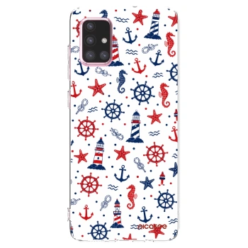 Picasee silikónový prehľadný obal pre Samsung Galaxy A71 A715F - Sailor Vibes