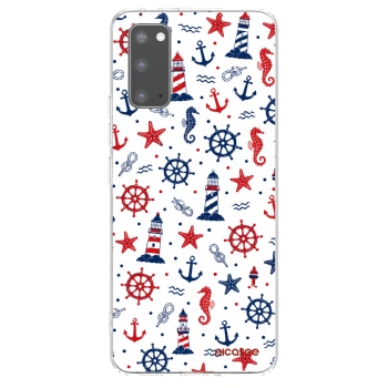 Picasee silikónový prehľadný obal pre Samsung Galaxy S20 G980F - Sailor Vibes