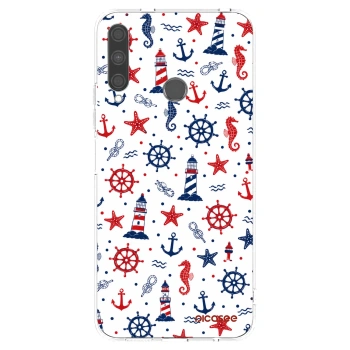 Picasee silikónový prehľadný obal pre Huawei P40 Lite E - Sailor Vibes