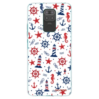 Picasee silikónový čierny obal pre Xiaomi Redmi Note 9 - Sailor Vibes