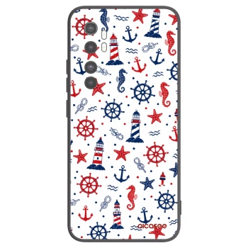 Picasee silikónový čierny obal pre Xiaomi Mi Note 10 Lite - Sailor Vibes