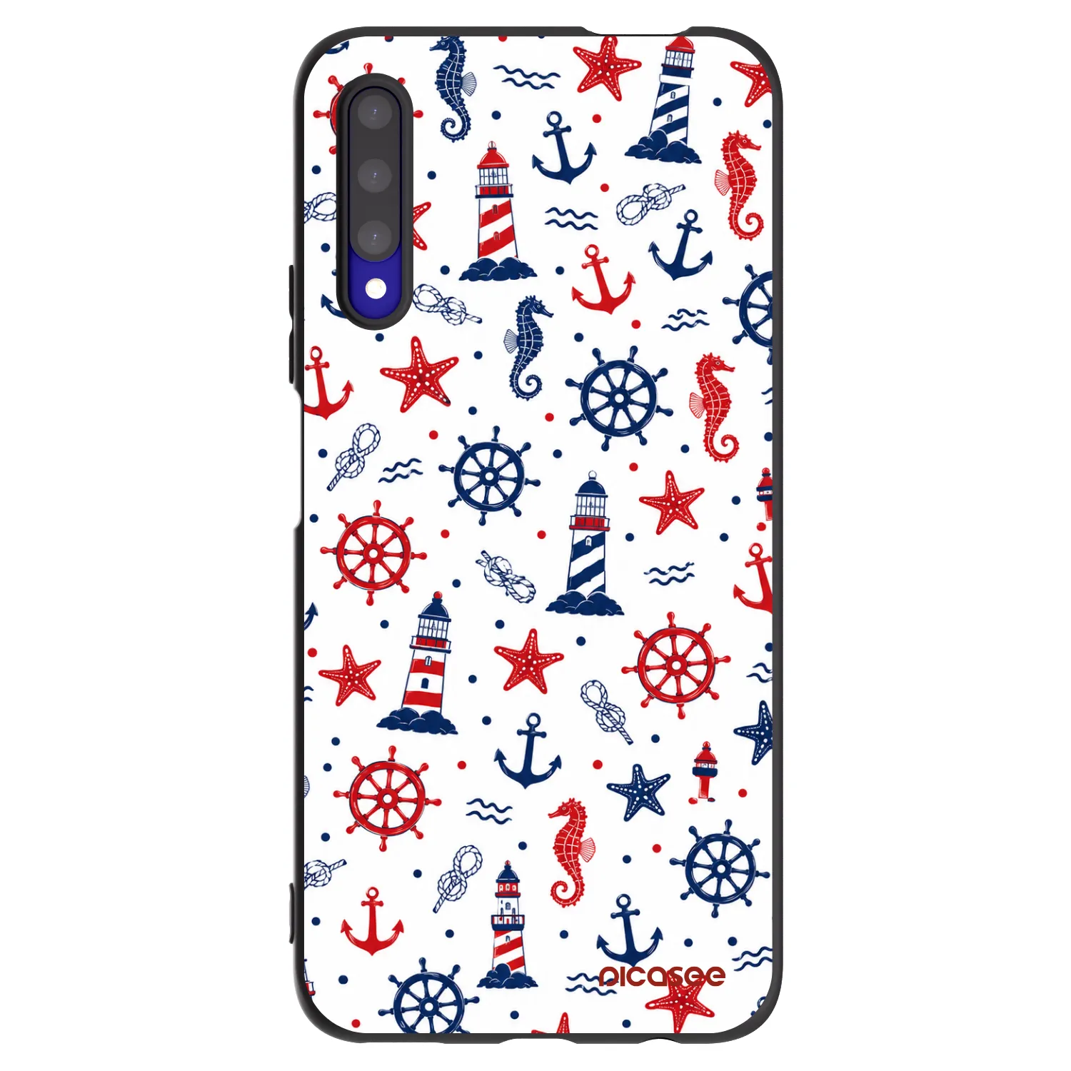 Picasee silikónový čierny obal pre Honor 9X Pro - Sailor Vibes
