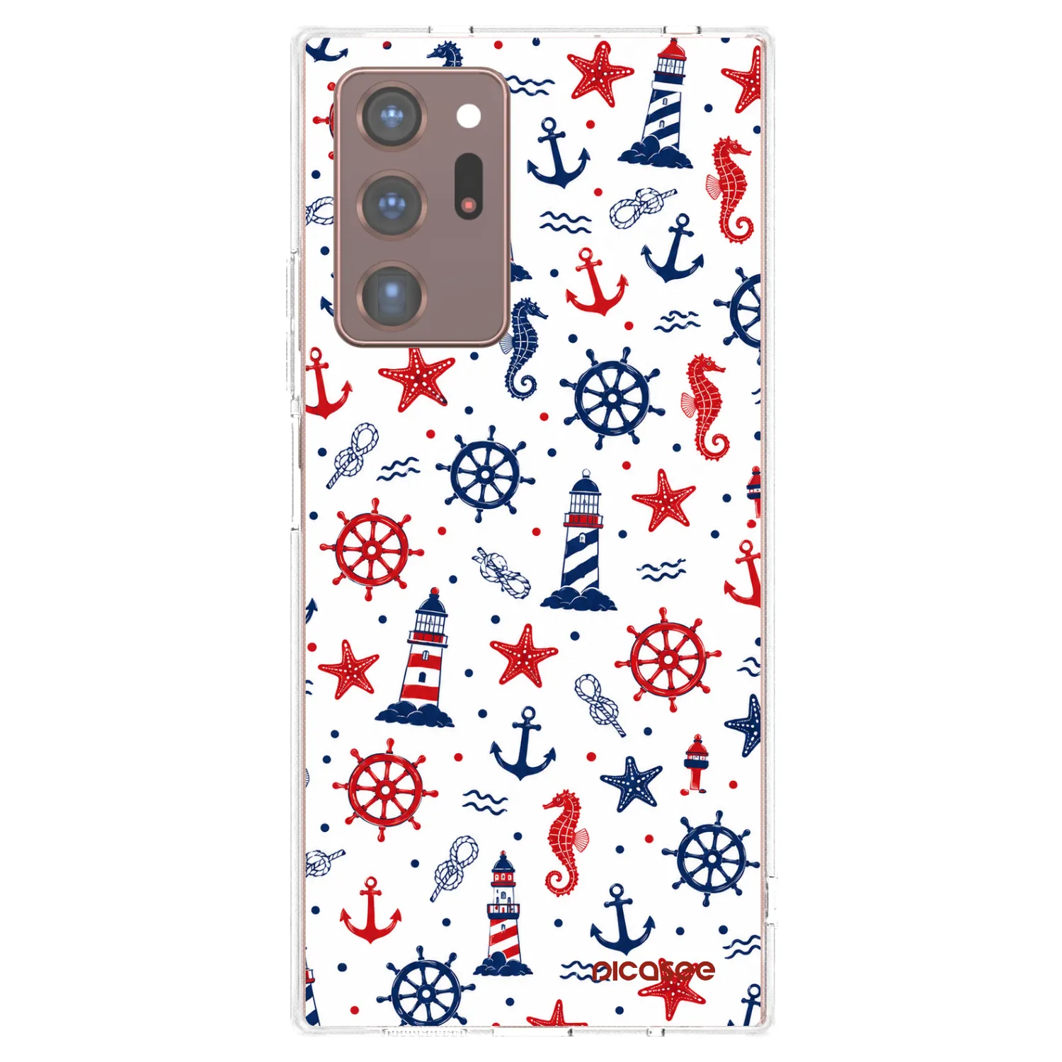 Picasee silikónový prehľadný obal pre Samsung Galaxy Note 20 Ultra - Sailor Vibes