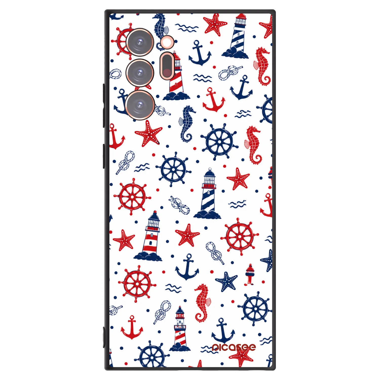 Picasee silikónový čierny obal pre Samsung Galaxy Note 20 Ultra - Sailor Vibes