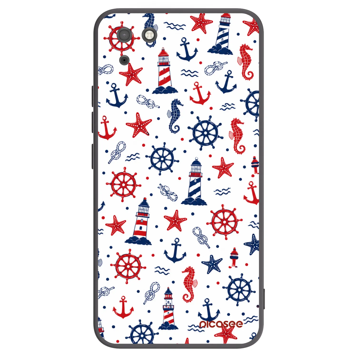 Picasee silikónový čierny obal pre Huawei Y5P - Sailor Vibes