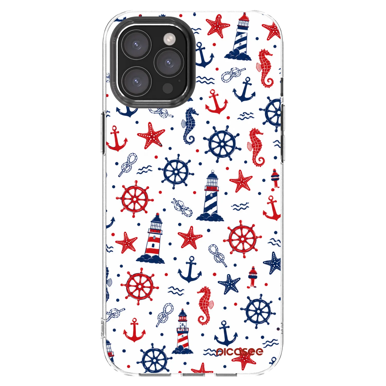 Picasee silikónový prehľadný obal pre Apple iPhone 12 Pro Max - Sailor Vibes