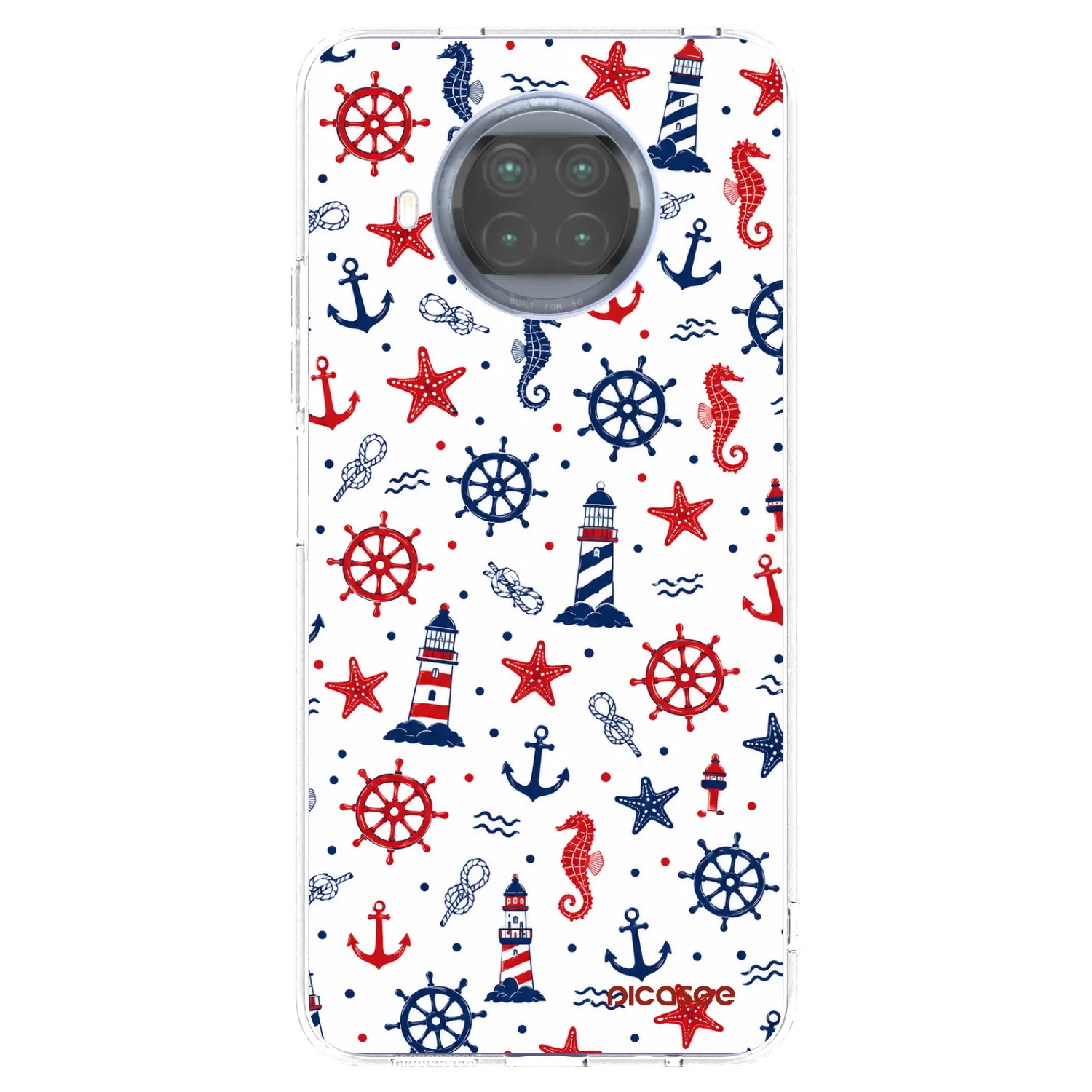 Picasee silikónový prehľadný obal pre Xiaomi Mi 10T Lite - Sailor Vibes