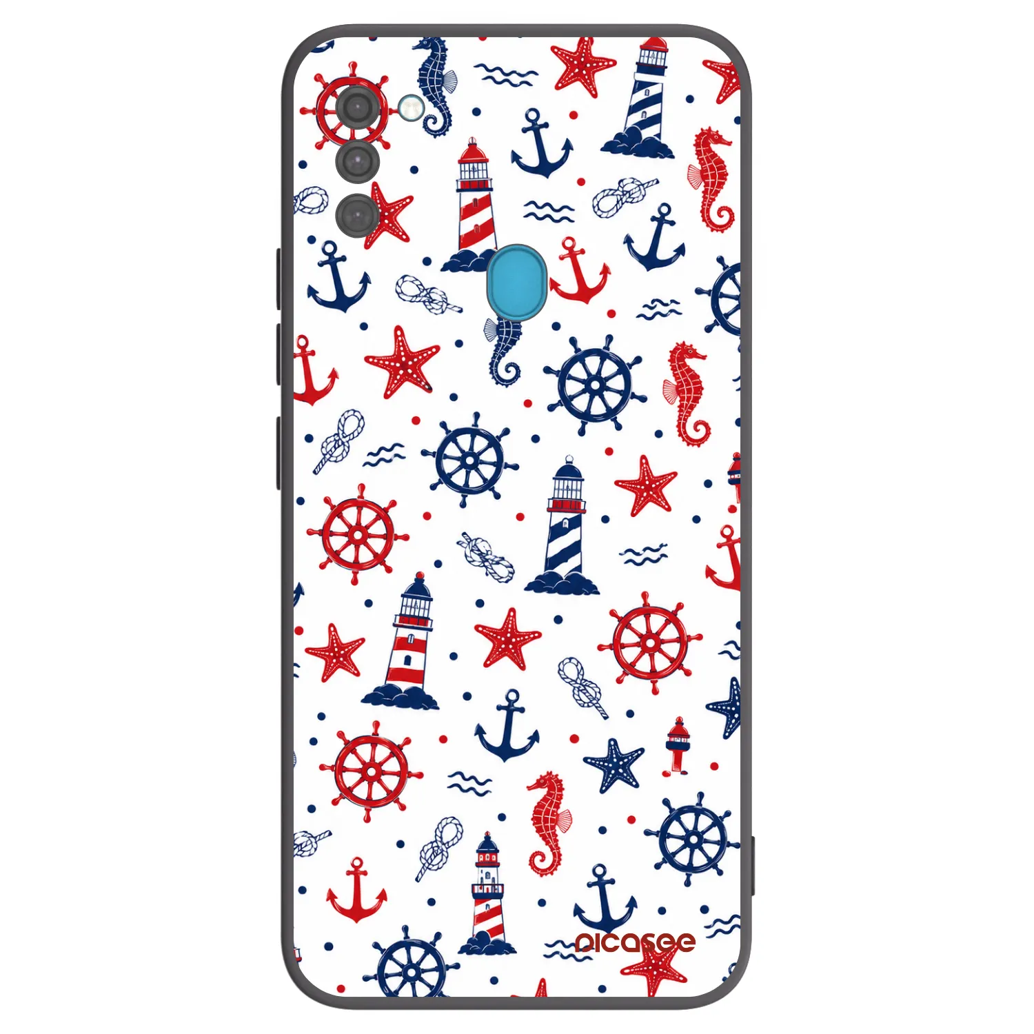 Picasee silikónový čierny obal pre Samsung Galaxy M11 - Sailor Vibes