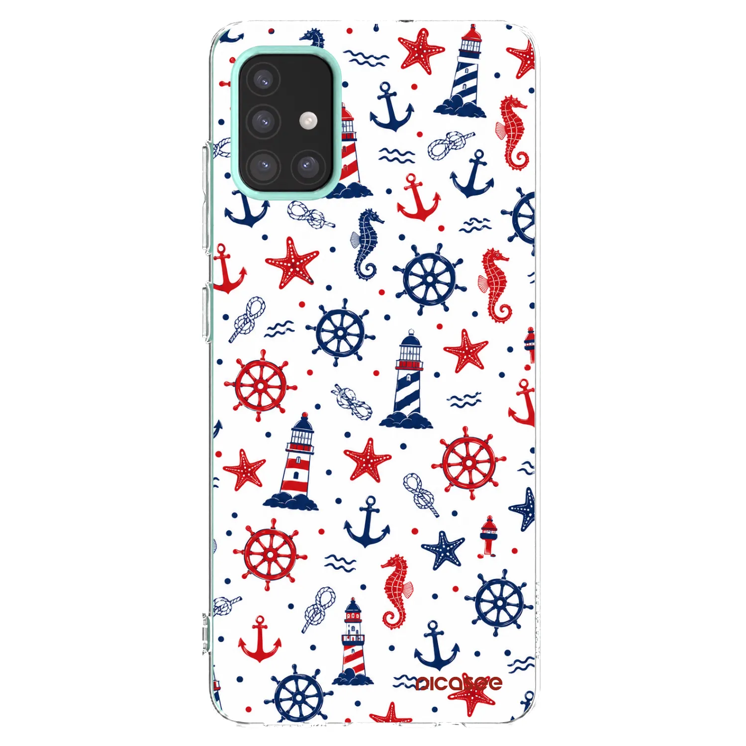 Picasee silikónový prehľadný obal pre Samsung Galaxy M31s - Sailor Vibes