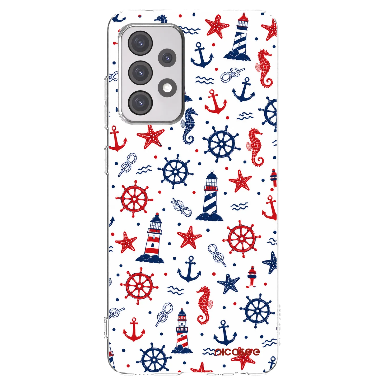 Picasee silikónový prehľadný obal pre Samsung Galaxy A52 5G A525F - Sailor Vibes