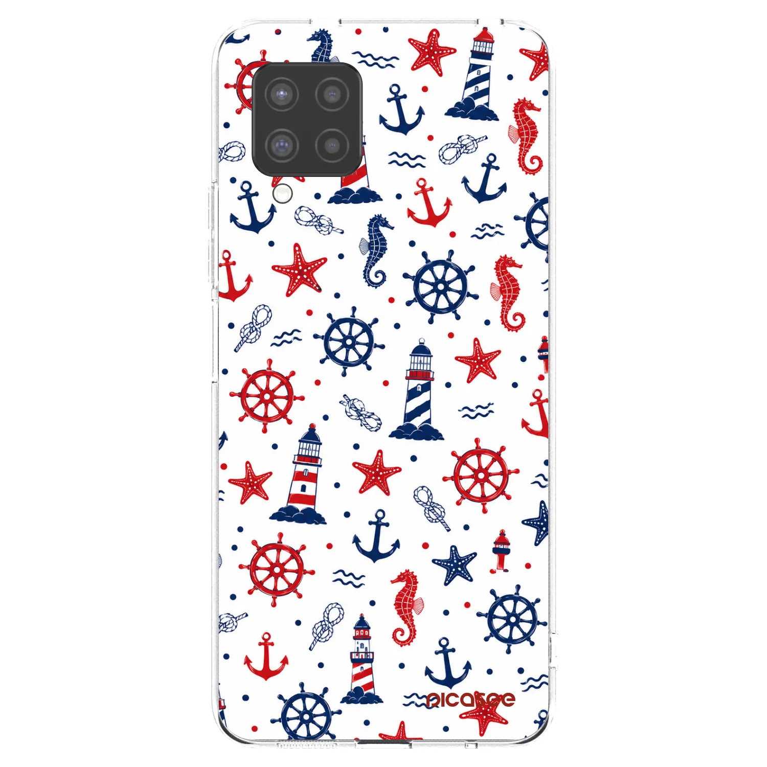 Picasee silikónový prehľadný obal pre Samsung Galaxy A42 A426B - Sailor Vibes