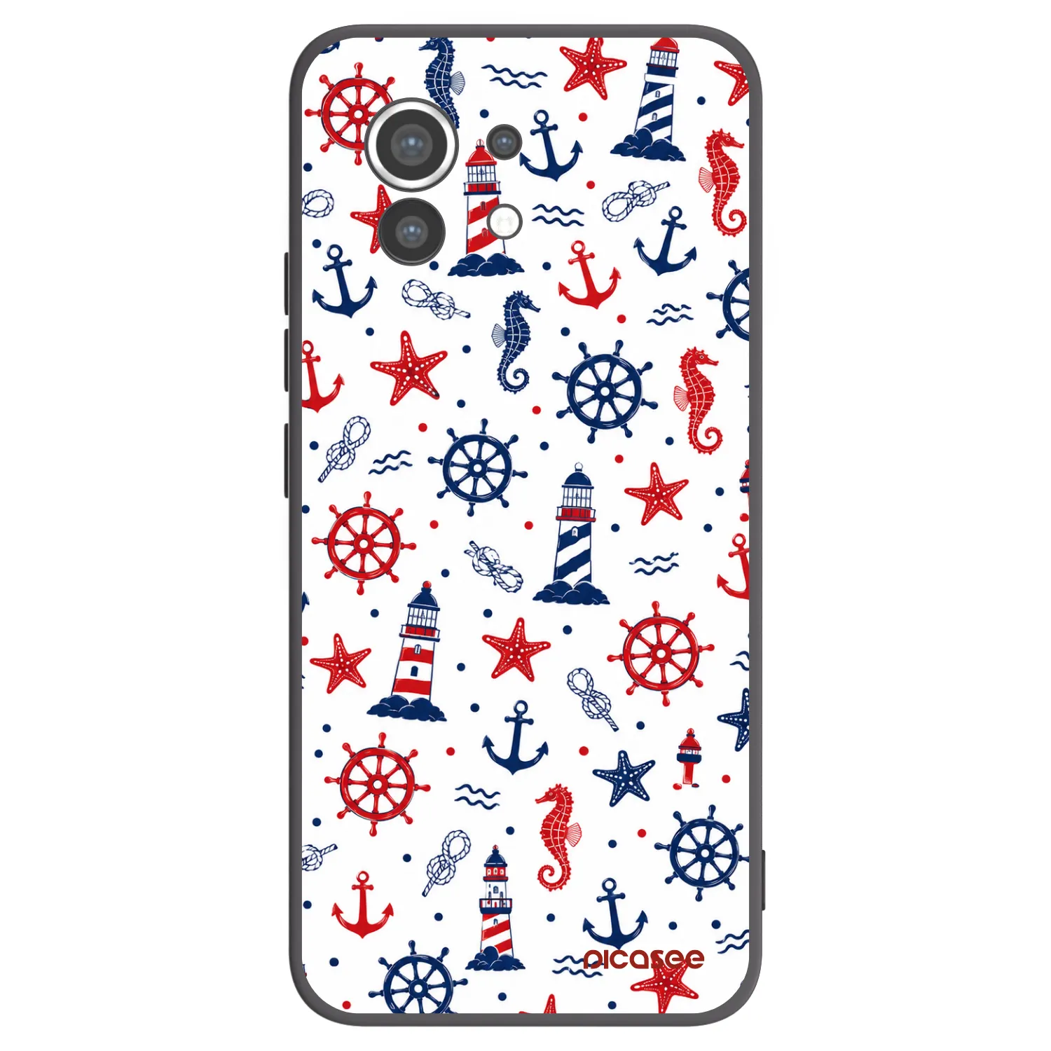 Picasee silikónový čierny obal pre Xiaomi Mi 11 - Sailor Vibes