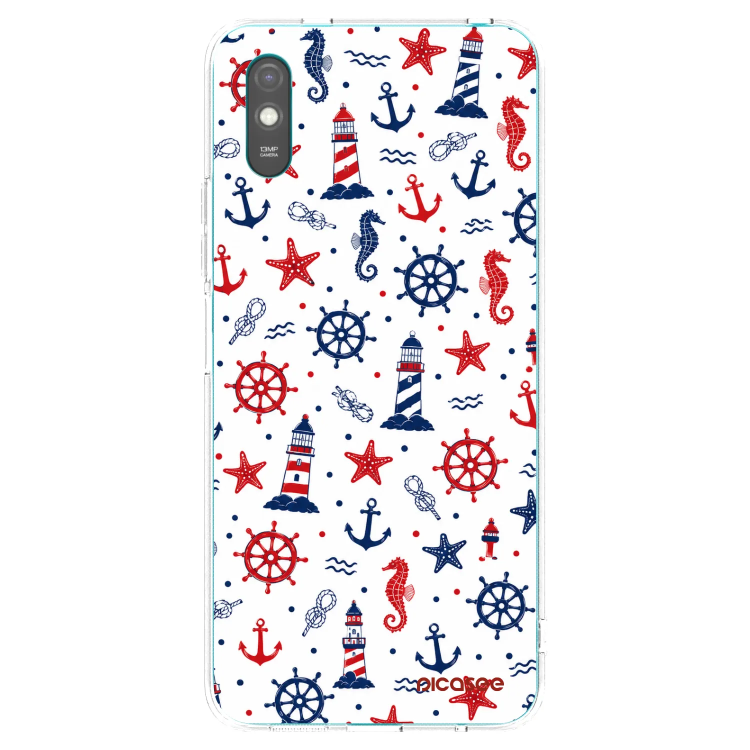 Picasee silikónový prehľadný obal pre Xiaomi Redmi 9AT - Sailor Vibes