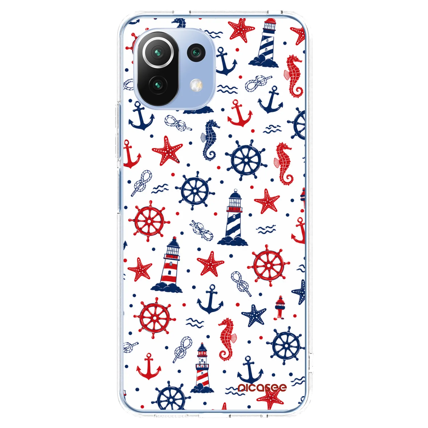 Picasee silikónový prehľadný obal pre Xiaomi Mi 11 Lite - Sailor Vibes