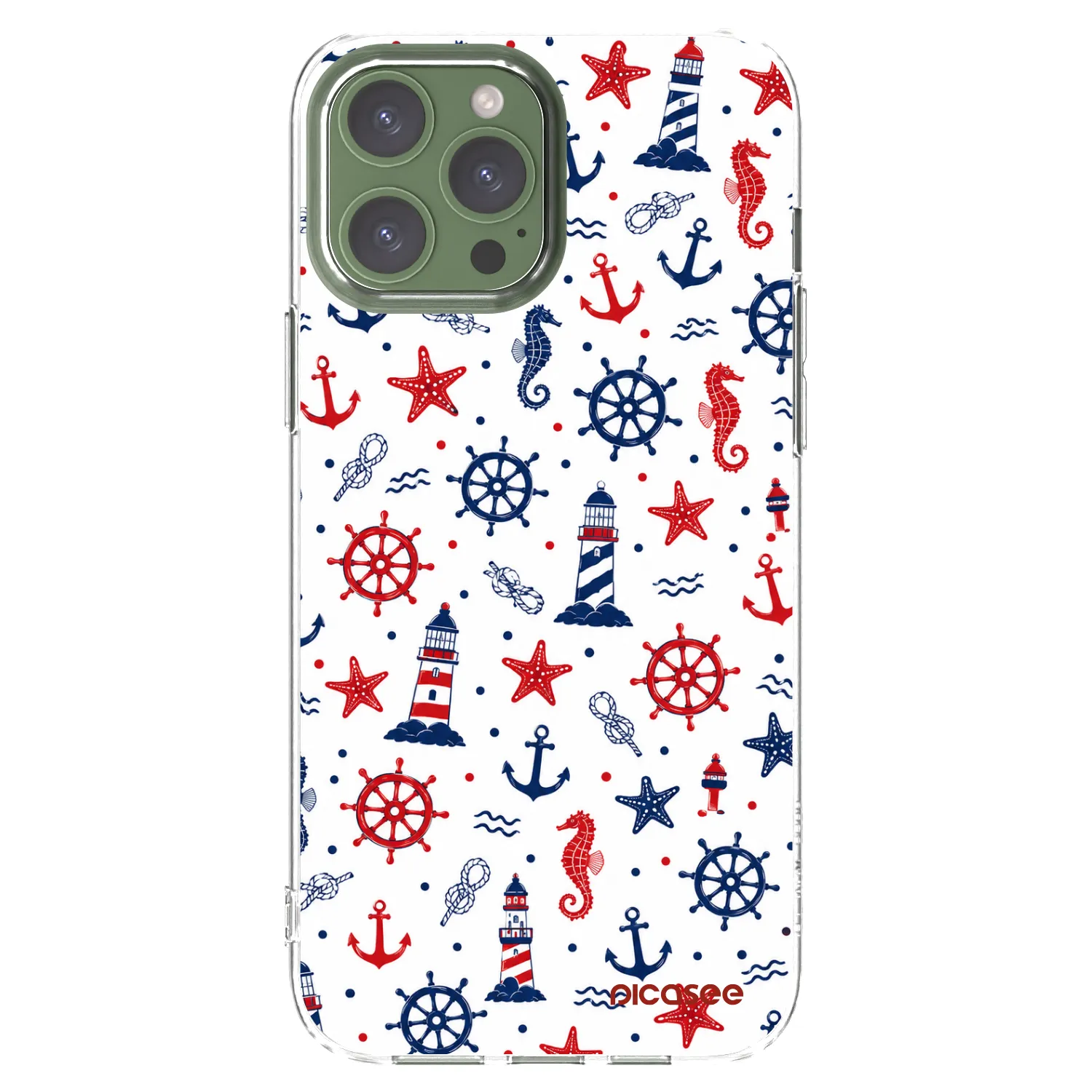 Picasee silikónový prehľadný obal pre Apple iPhone 13 Pro Max - Sailor Vibes