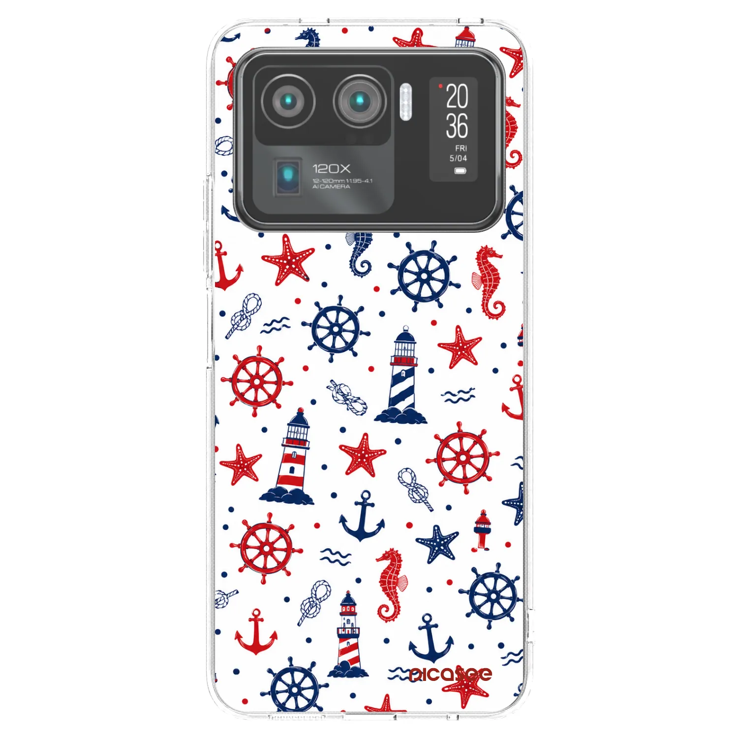 Picasee silikónový prehľadný obal pre Xiaomi Mi 11 Ultra - Sailor Vibes