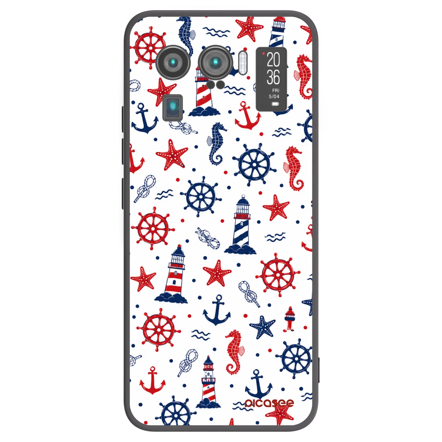 Picasee silikónový čierny obal pre Xiaomi Mi 11 Ultra - Sailor Vibes