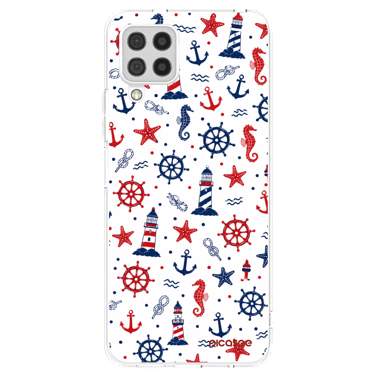 Picasee silikónový prehľadný obal pre Samsung Galaxy A22 A225F 4G - Sailor Vibes